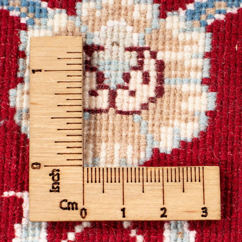 Alfombra de pasillo Alfombra Persa - Nain - Real - 202 x 80 cm - rojo