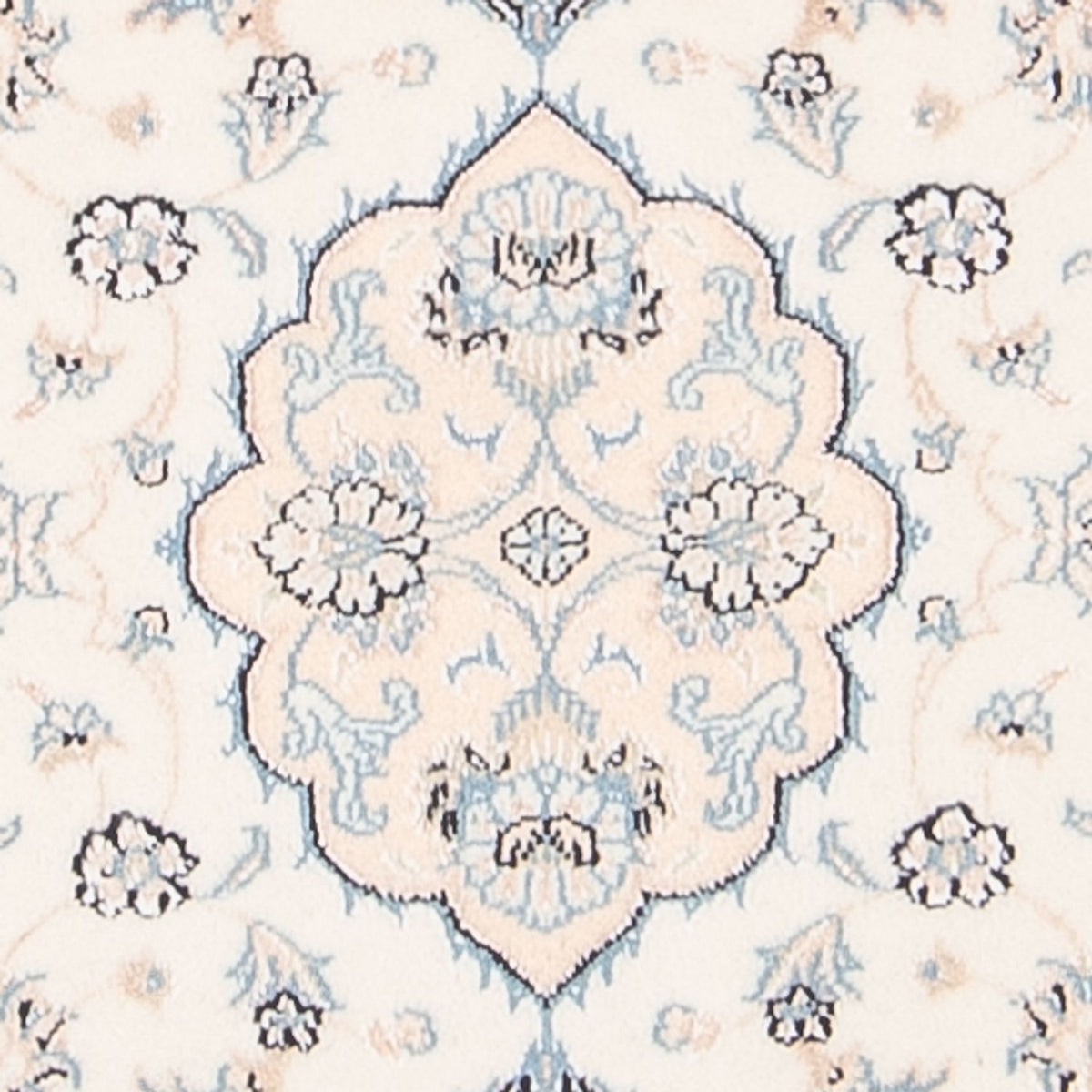 Alfombra persa - Nain - 85 x 60 cm - crema