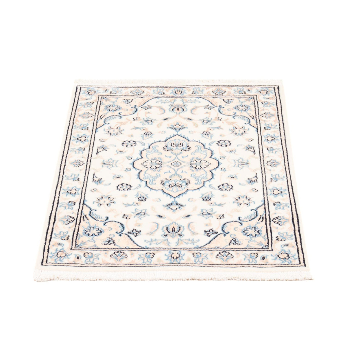 Alfombra persa - Nain - 85 x 60 cm - crema