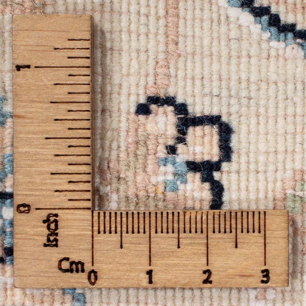 Alfombra persa - Nain - 85 x 60 cm - crema