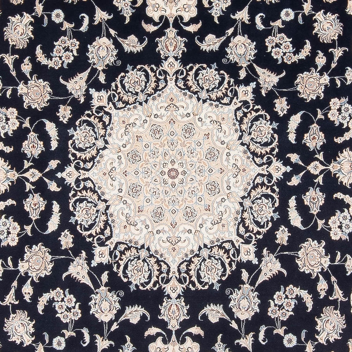 Alfombra Persa - Nain - Prima - 310 x 243 cm - azul oscuro