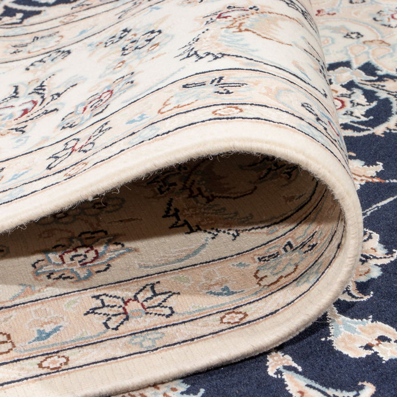 Alfombra Persa - Nain - Prima - 310 x 243 cm - azul oscuro