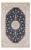 Alfombra Persa - Nain - Prima - 296 x 196 cm - azul oscuro