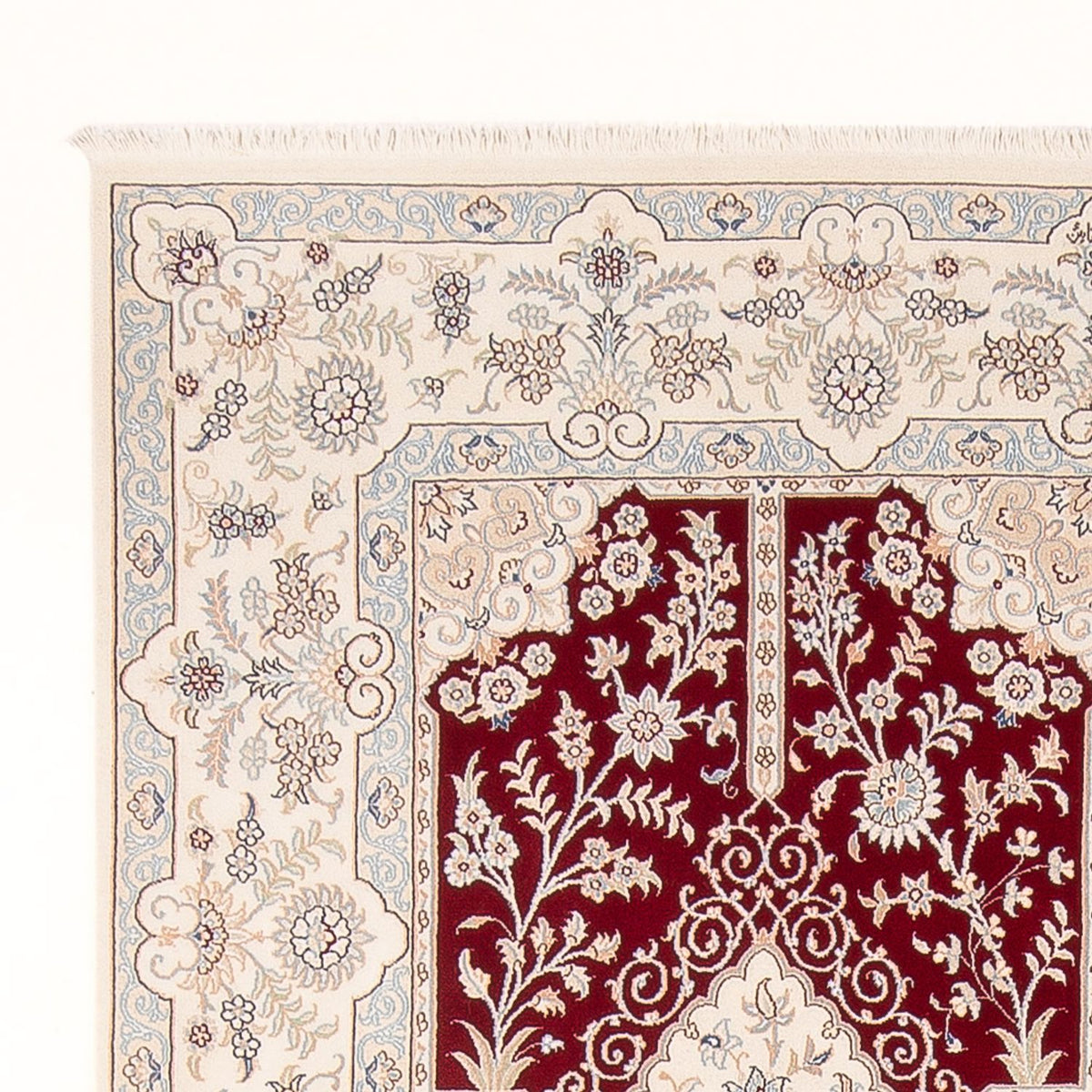 Alfombra Persa - Nain - Prima - 300 x 198 cm - rojo