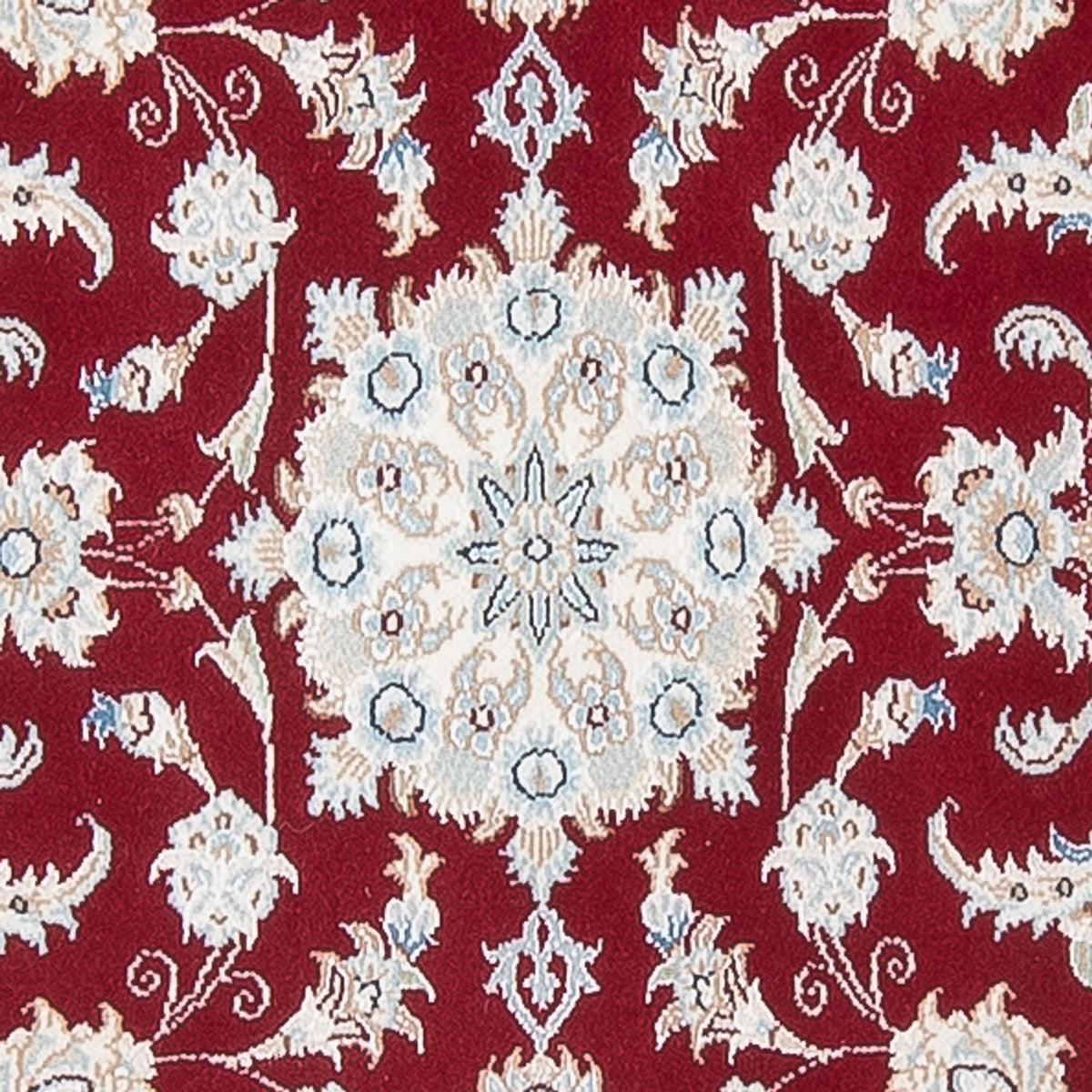 Alfombra de pasillo Alfombra Persa - Nain - Prima - 298 x 83 cm - rojo