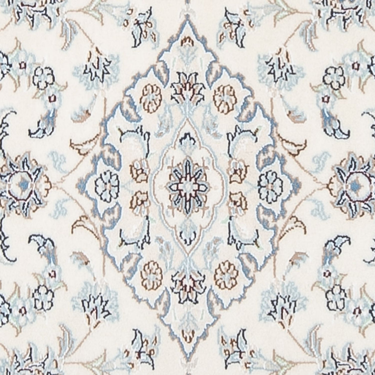 Alfombra de pasillo Alfombra Persa - Nain - Prima - 295 x 80 cm - crema