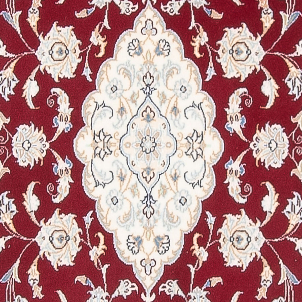 Alfombra de pasillo Alfombra Persa - Nain - Prima - 351 x 85 cm - rojo
