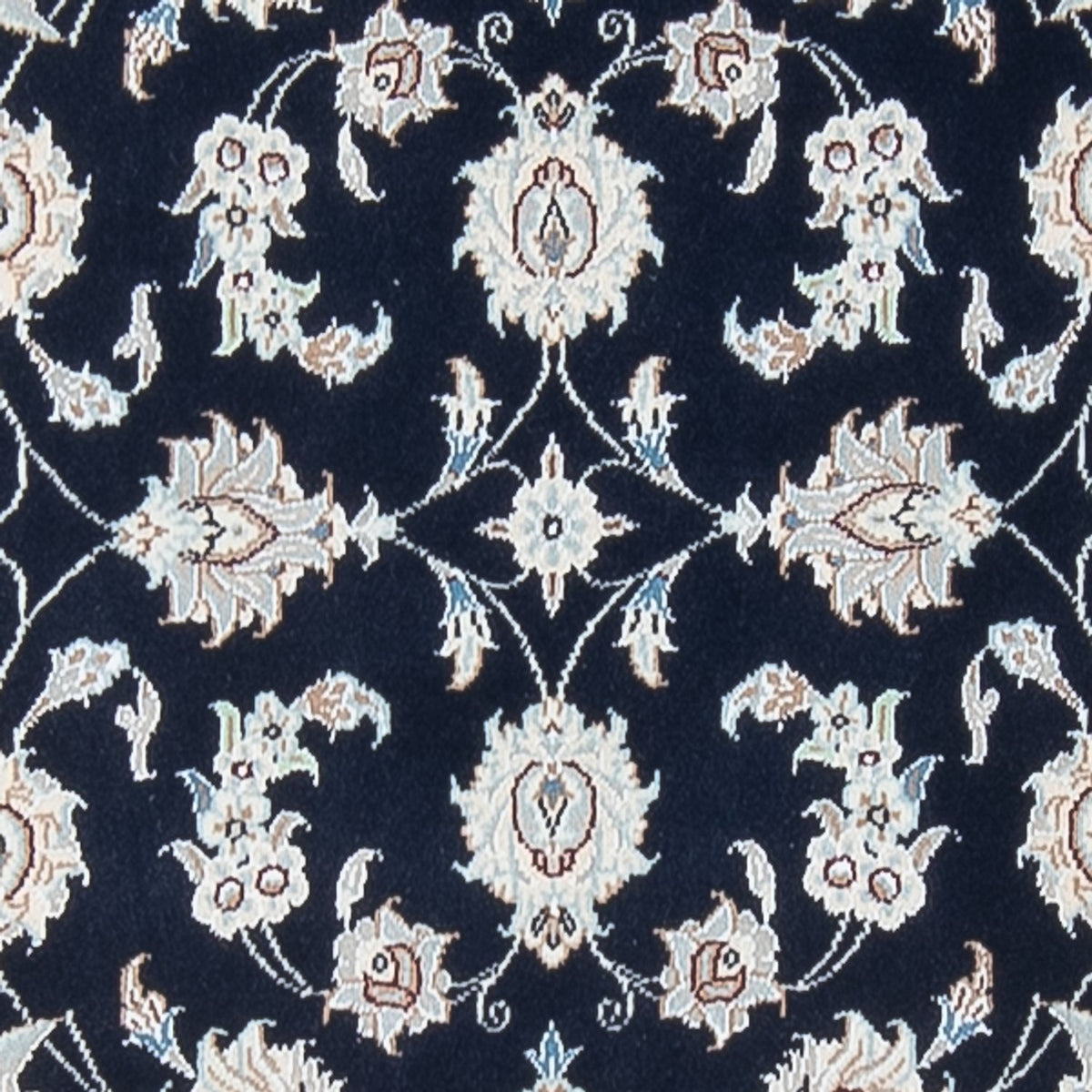 Alfombra de pasillo Alfombra Persa - Nain - Prima - 301 x 82 cm - azul oscuro