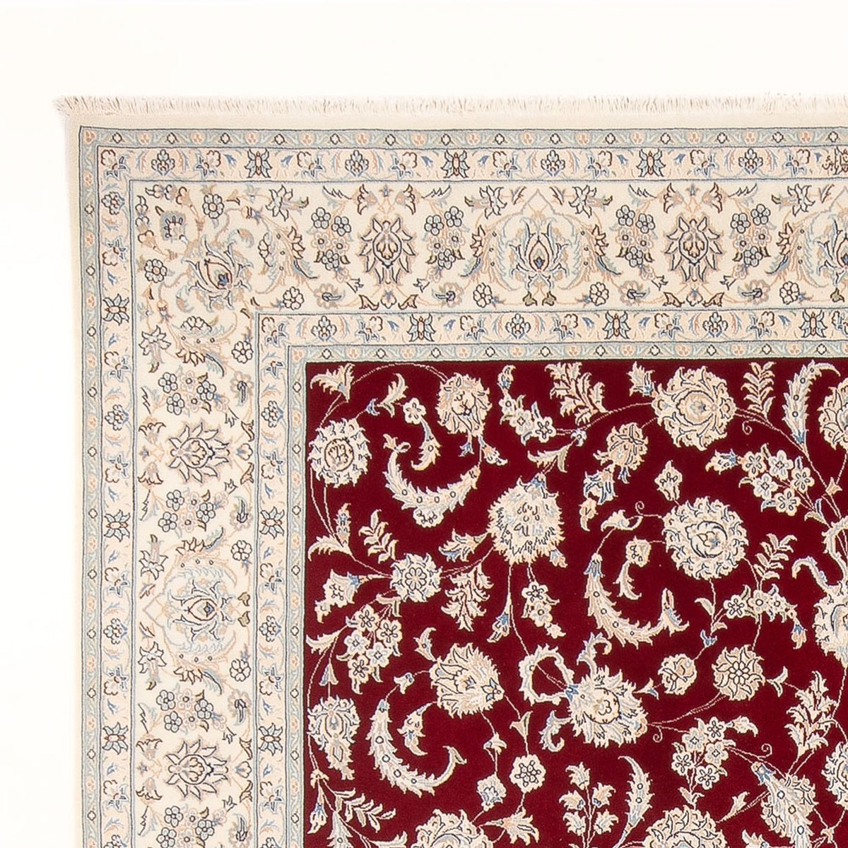 Alfombra Persa - Nain - Prima - 300 x 248 cm - rojo