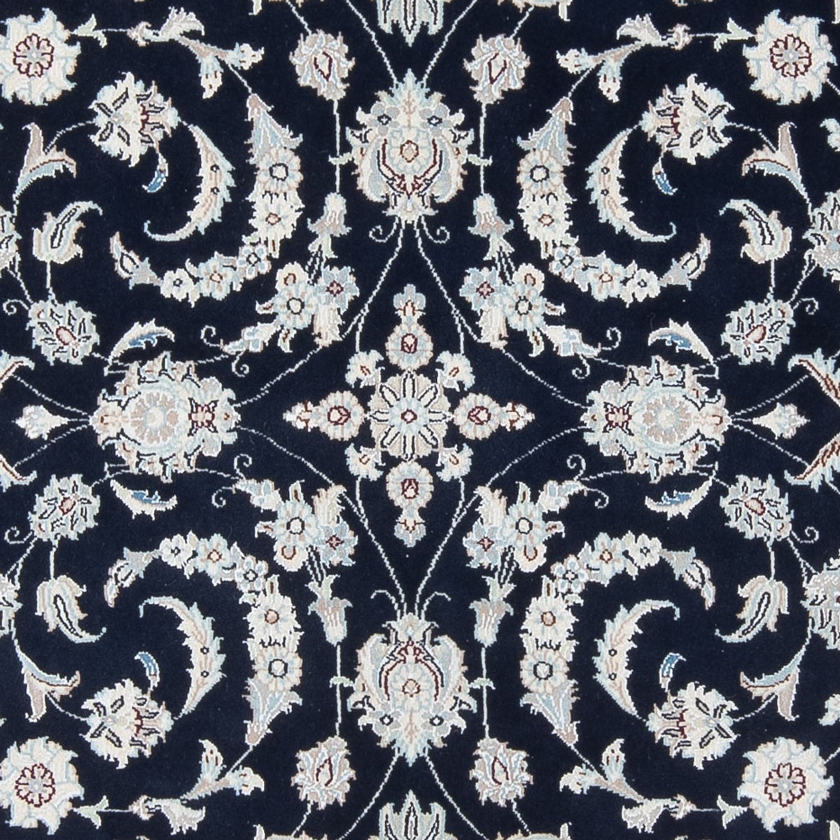 Alfombra Persa - Nain - Prima - 202 x 150 cm - azul oscuro
