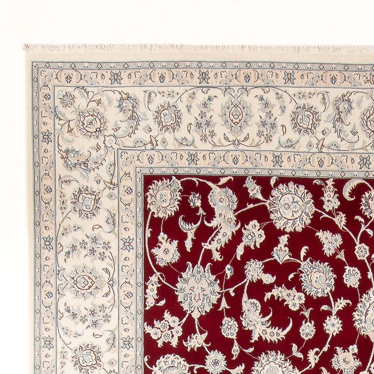 Alfombra Persa - Nain - Prima - 351 x 245 cm - rojo