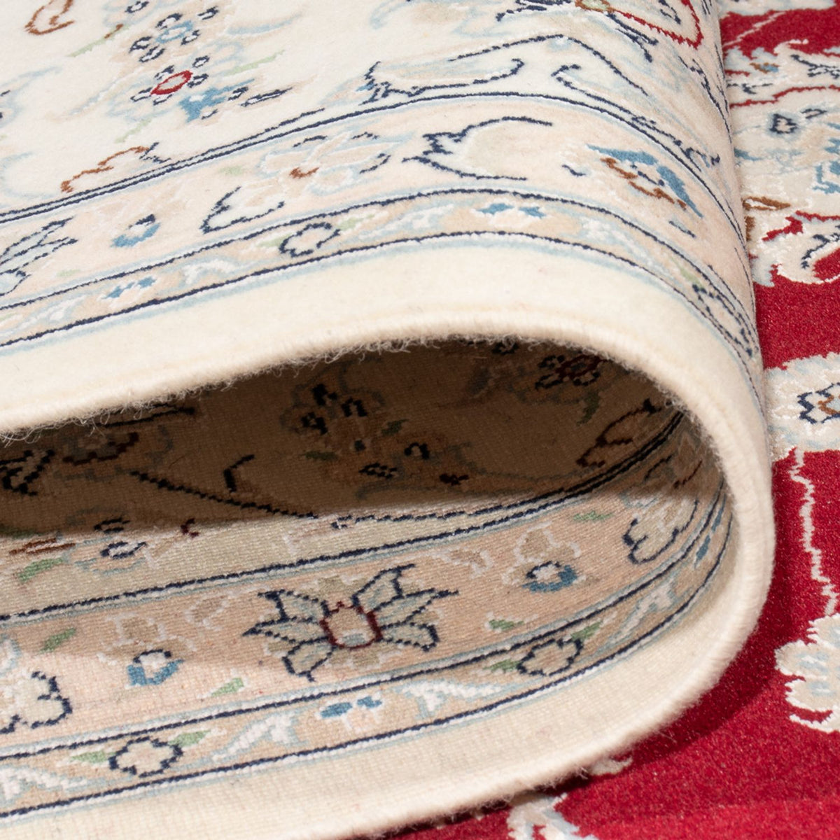 Alfombra Persa - Nain - Prima - 351 x 245 cm - rojo