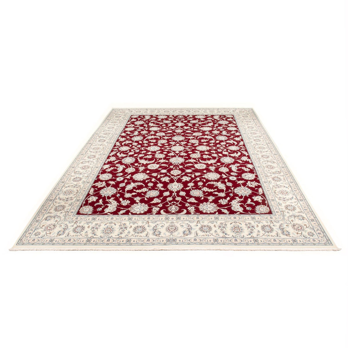 Alfombra Persa - Nain - Prima - 351 x 245 cm - rojo