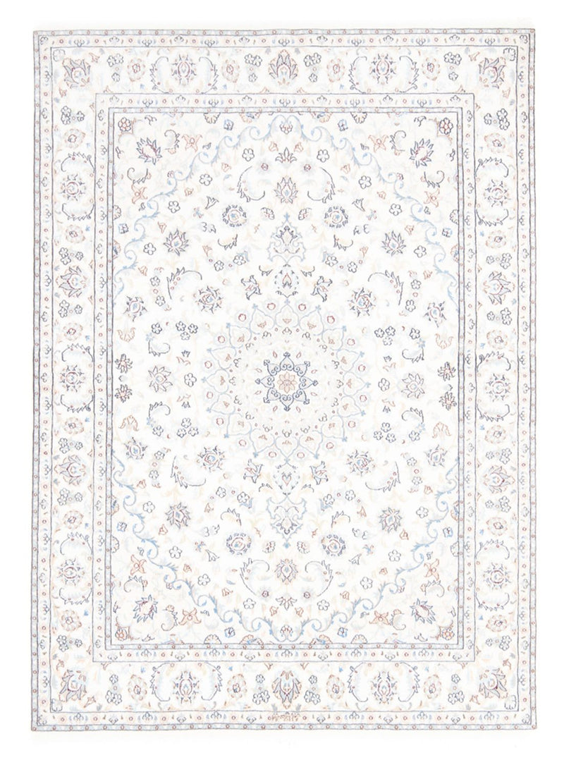 Alfombra Persa - Nain - Real - 198 x 150 cm - crema