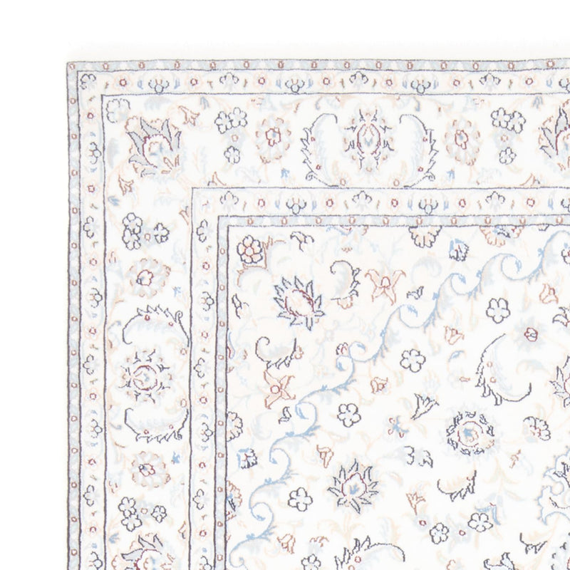 Alfombra Persa - Nain - Real - 198 x 150 cm - crema