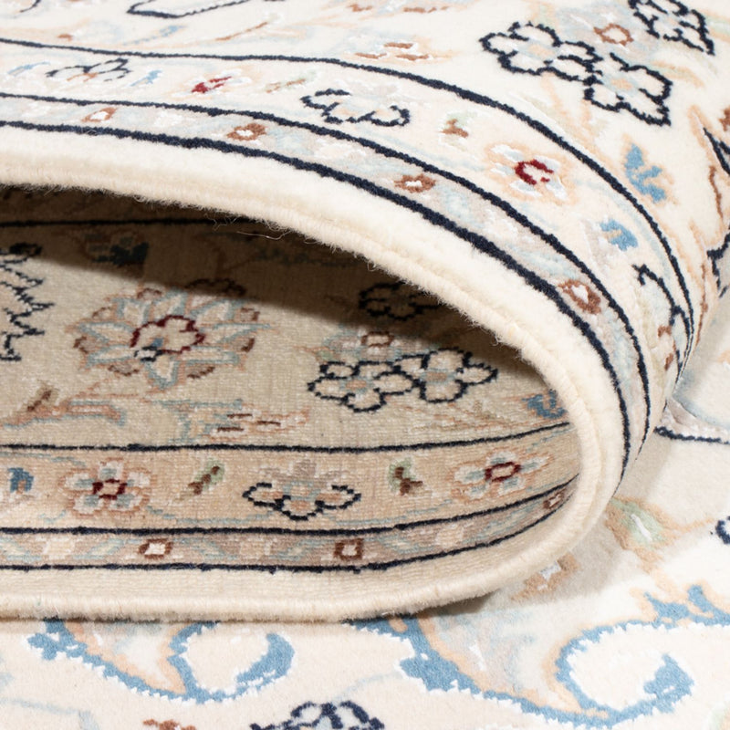 Alfombra Persa - Nain - Real - 198 x 150 cm - crema