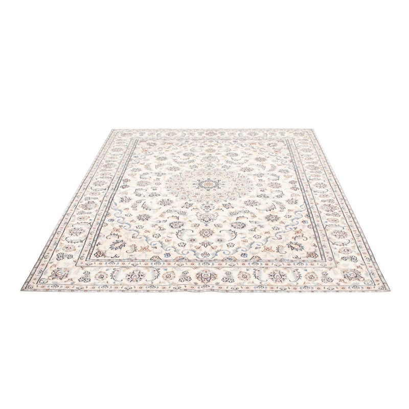 Alfombra Persa - Nain - Real - 198 x 150 cm - crema
