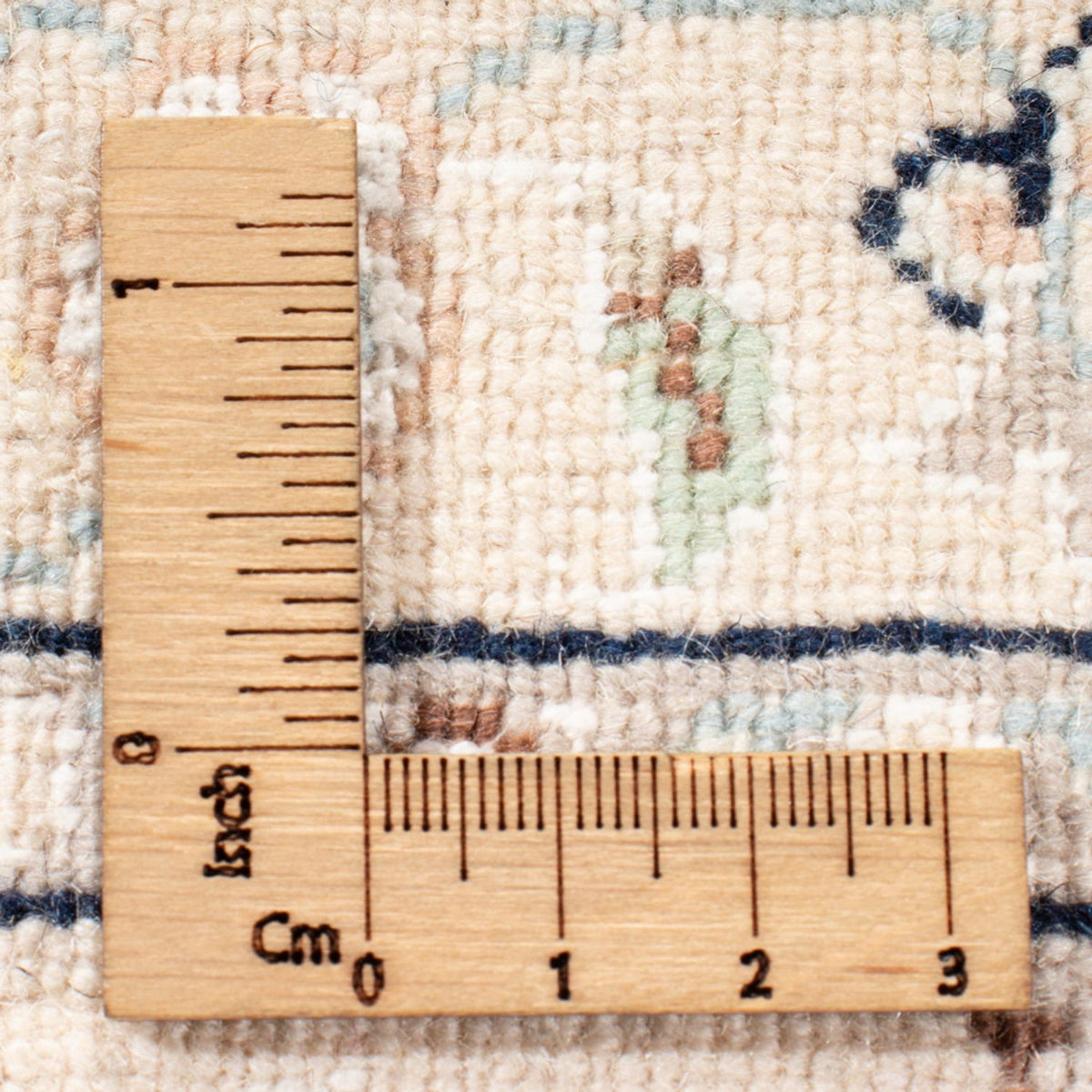 Alfombra Persa - Nain - Real - 198 x 150 cm - crema