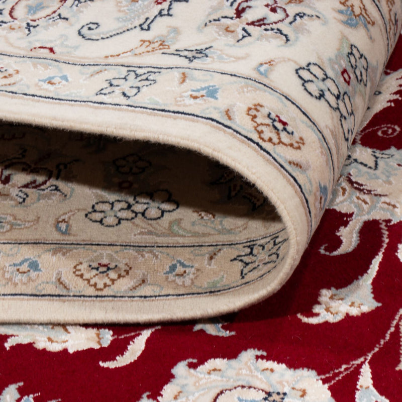 Alfombra persa - Nain - 234 x 170 cm - rojo