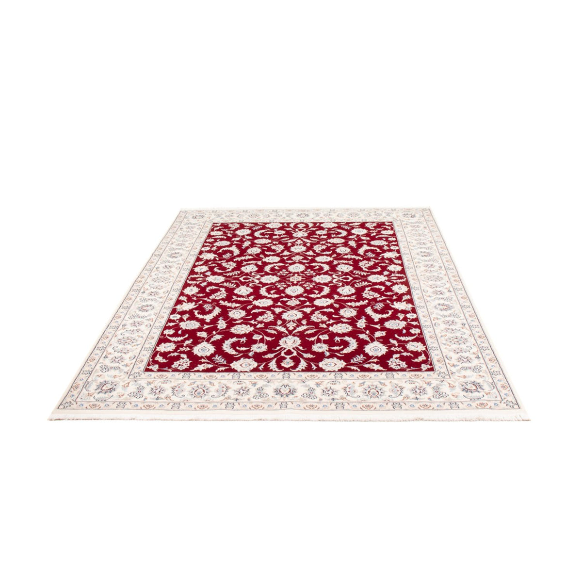 Alfombra persa - Nain - 234 x 170 cm - rojo