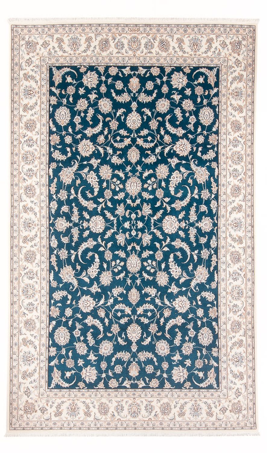 Alfombra Persa - Nain - Prima - 298 x 198 cm - turquesa