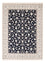 Alfombra persa - Nain - 233 x 170 cm - azul oscuro