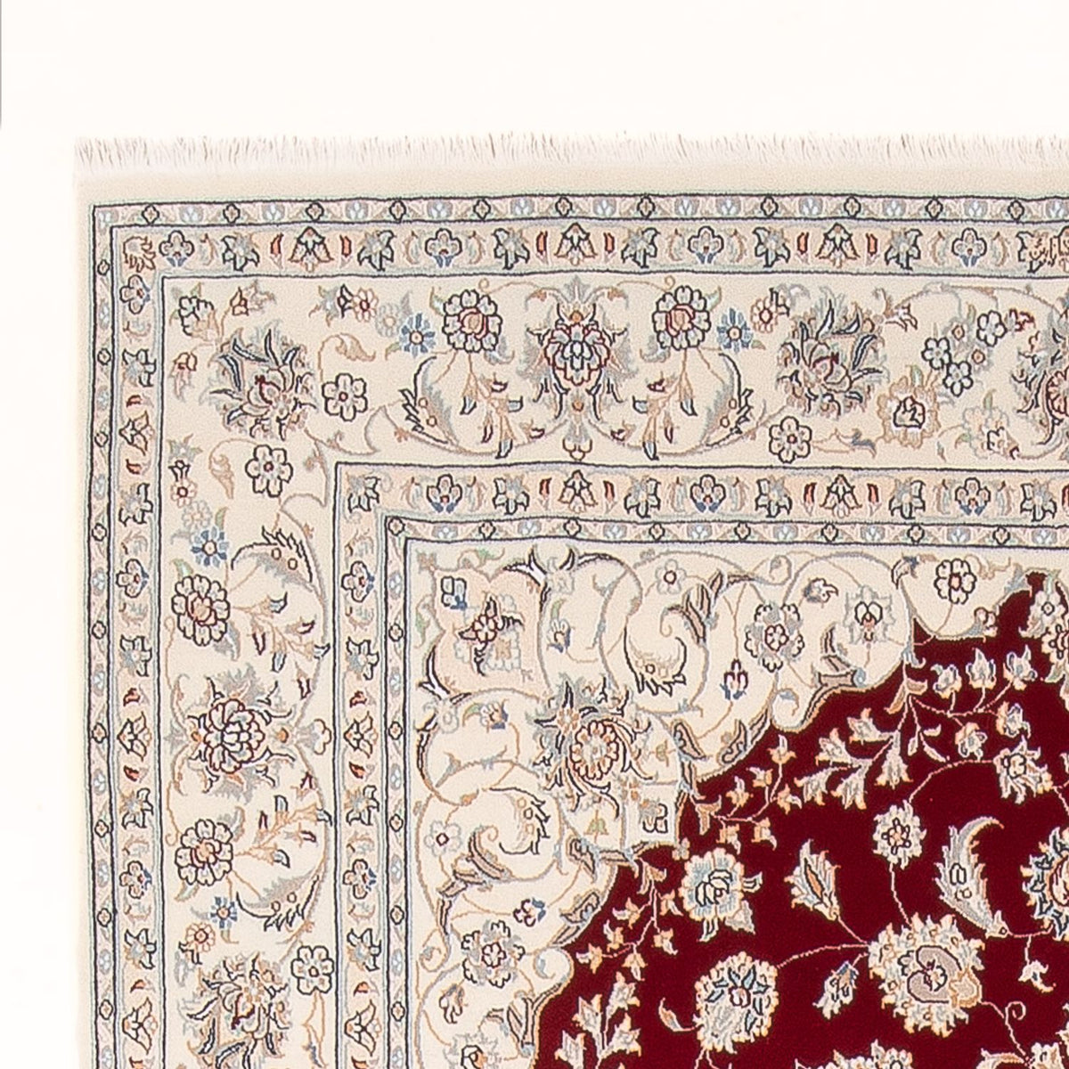Alfombra Persa - Nain - Prima - 300 x 197 cm - rojo