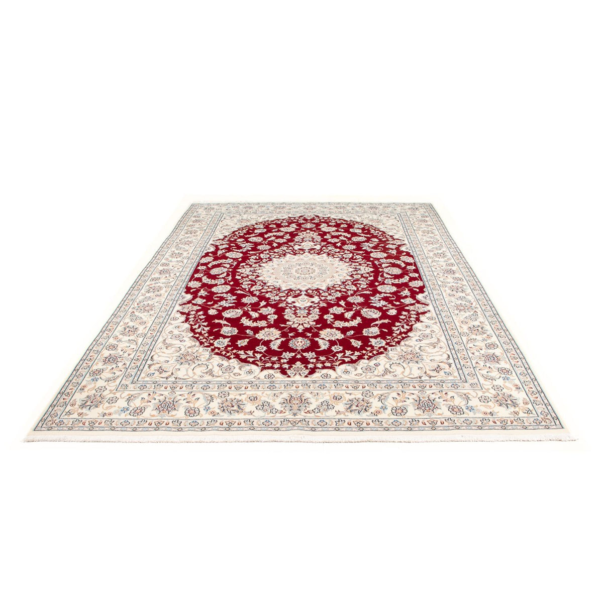 Alfombra Persa - Nain - Prima - 300 x 197 cm - rojo