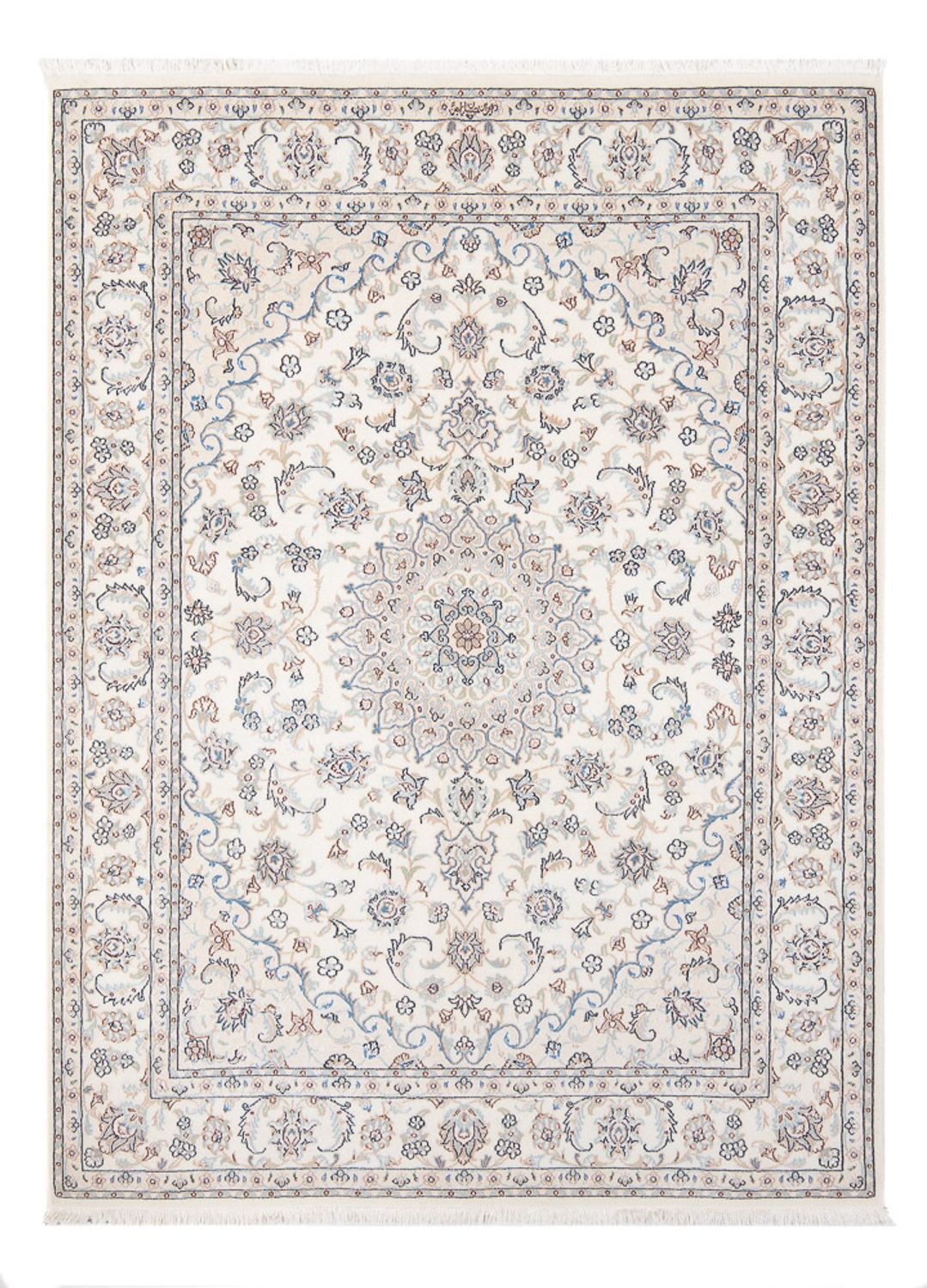 Alfombra Persa - Nain - Prima - 202 x 150 cm - crema