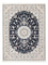 Alfombra Persa - Nain - Prima - 195 x 150 cm - azul oscuro