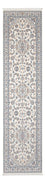 Alfombra de pasillo Alfombra Persa - Nain - Prima - 297 x 81 cm - crema