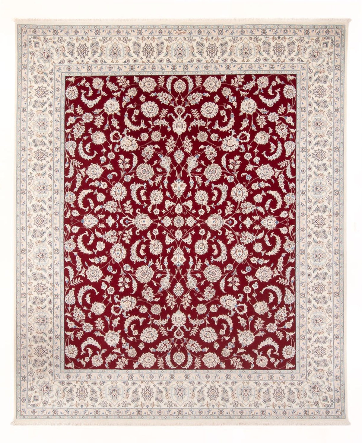 Alfombra Persa - Nain - Prima - 295 x 249 cm - rojo