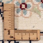 Alfombra persa - Nain redondo  - 200 x 200 cm - azul claro