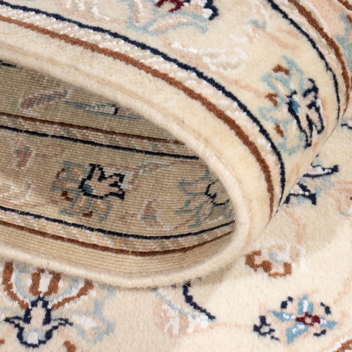 Alfombra persa - Nain - 90 x 60 cm - beige