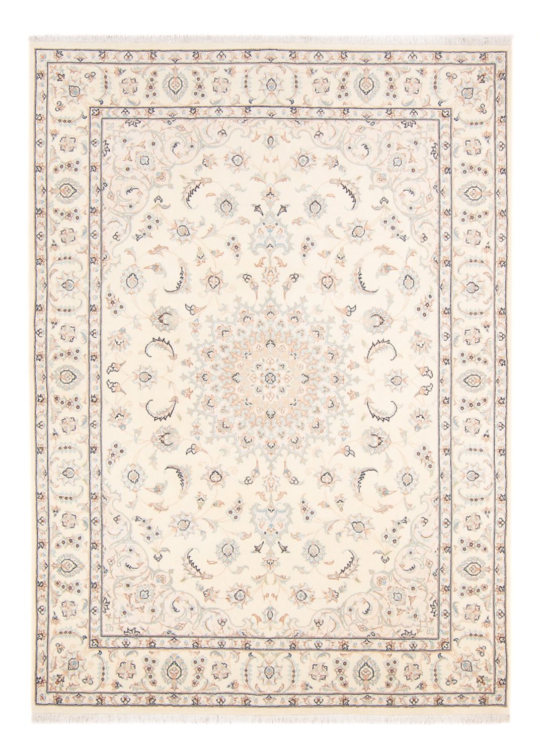 Alfombra persa - Nain - 236 x 170 cm - beige