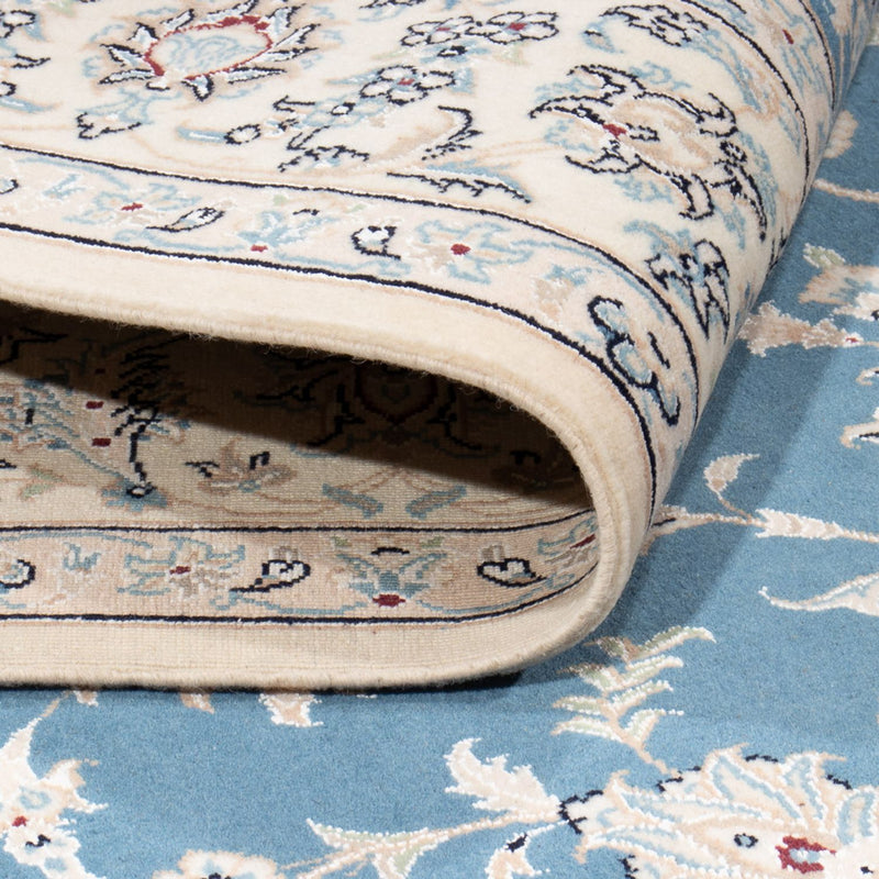 Alfombra persa - Nain - 237 x 170 cm - azul