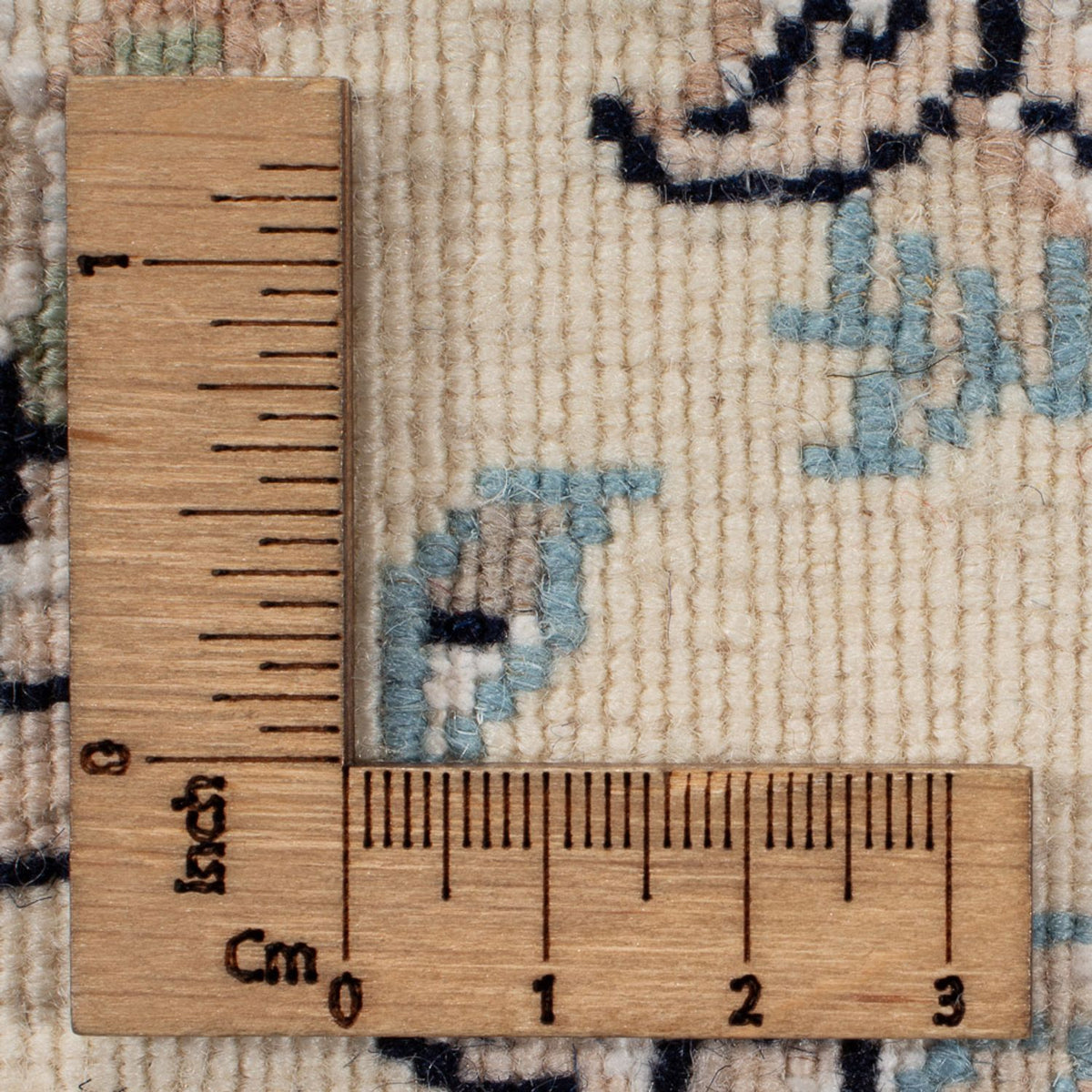 Alfombra persa - Nain - 237 x 170 cm - azul