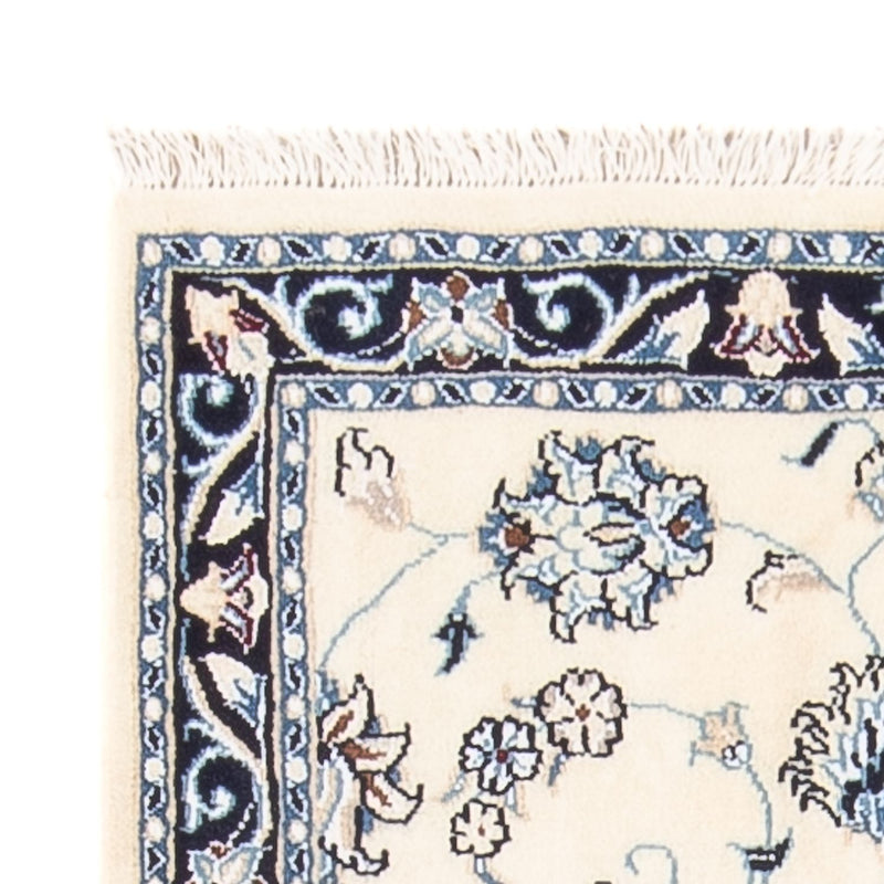 Alfombra persa - Nain - 85 x 60 cm - crema