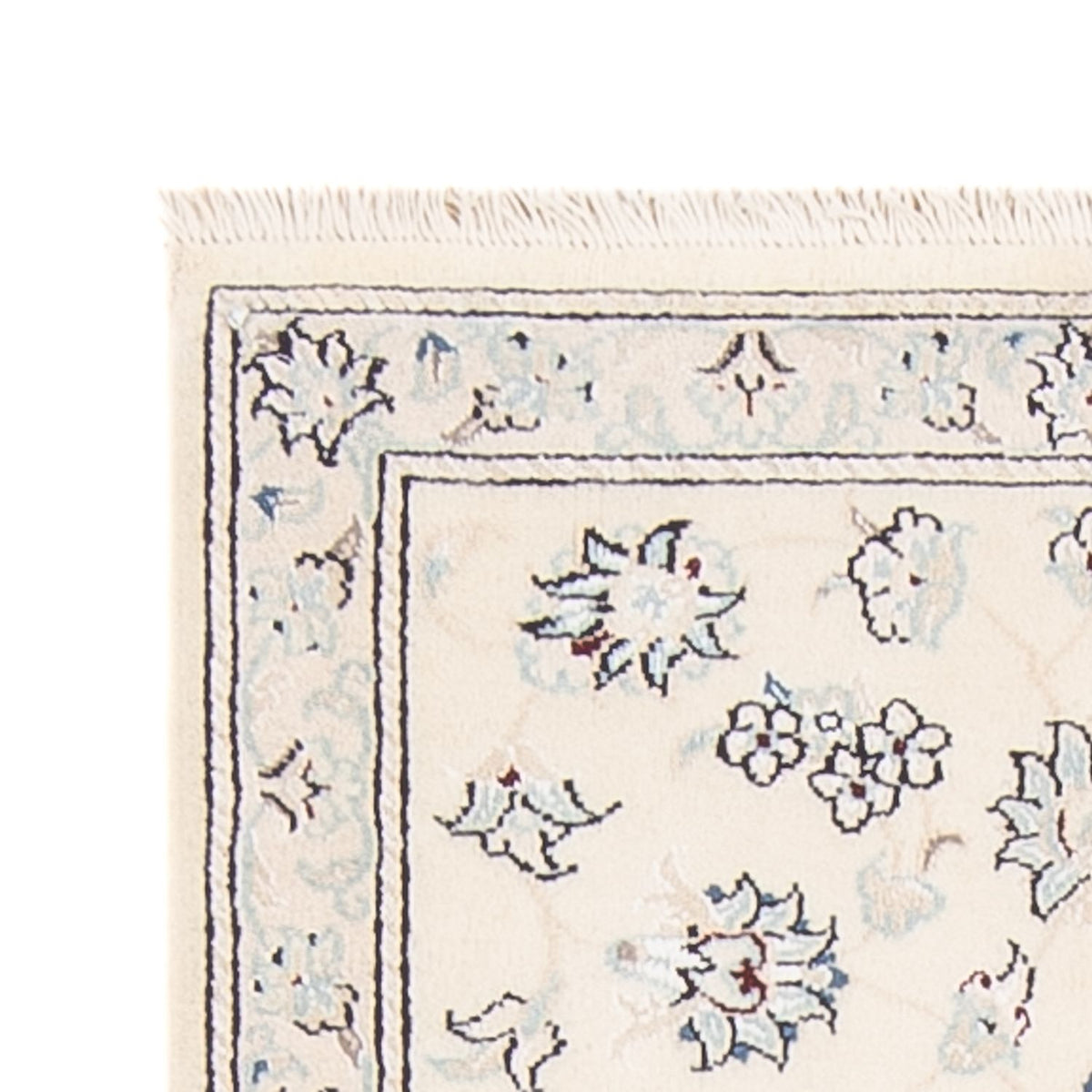 Alfombra persa - Nain - 89 x 60 cm - beige