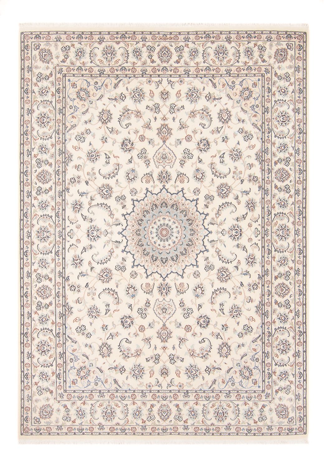 Alfombra persa - Nain - 236 x 170 cm - beige