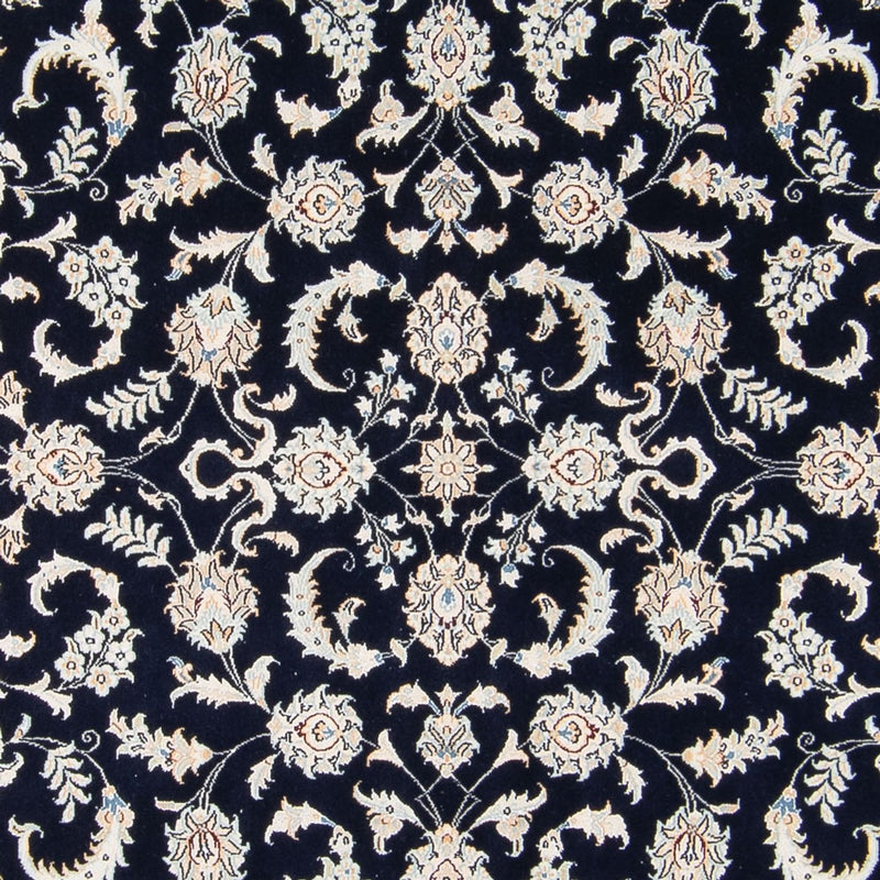 Alfombra persa - Nain - 238 x 171 cm - azul oscuro