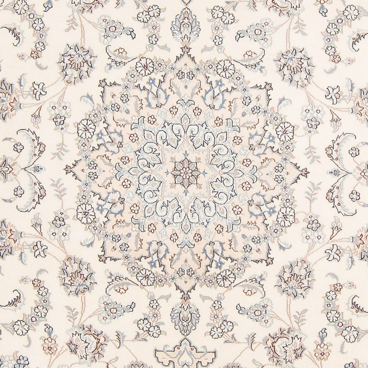 Alfombra persa - Nain - 250 x 168 cm - crema