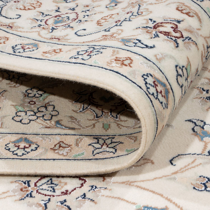 Alfombra persa - Nain - 242 x 171 cm - crema