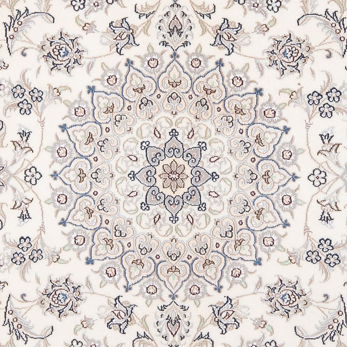 Alfombra Persa - Nain - Prima - 204 x 150 cm - crema