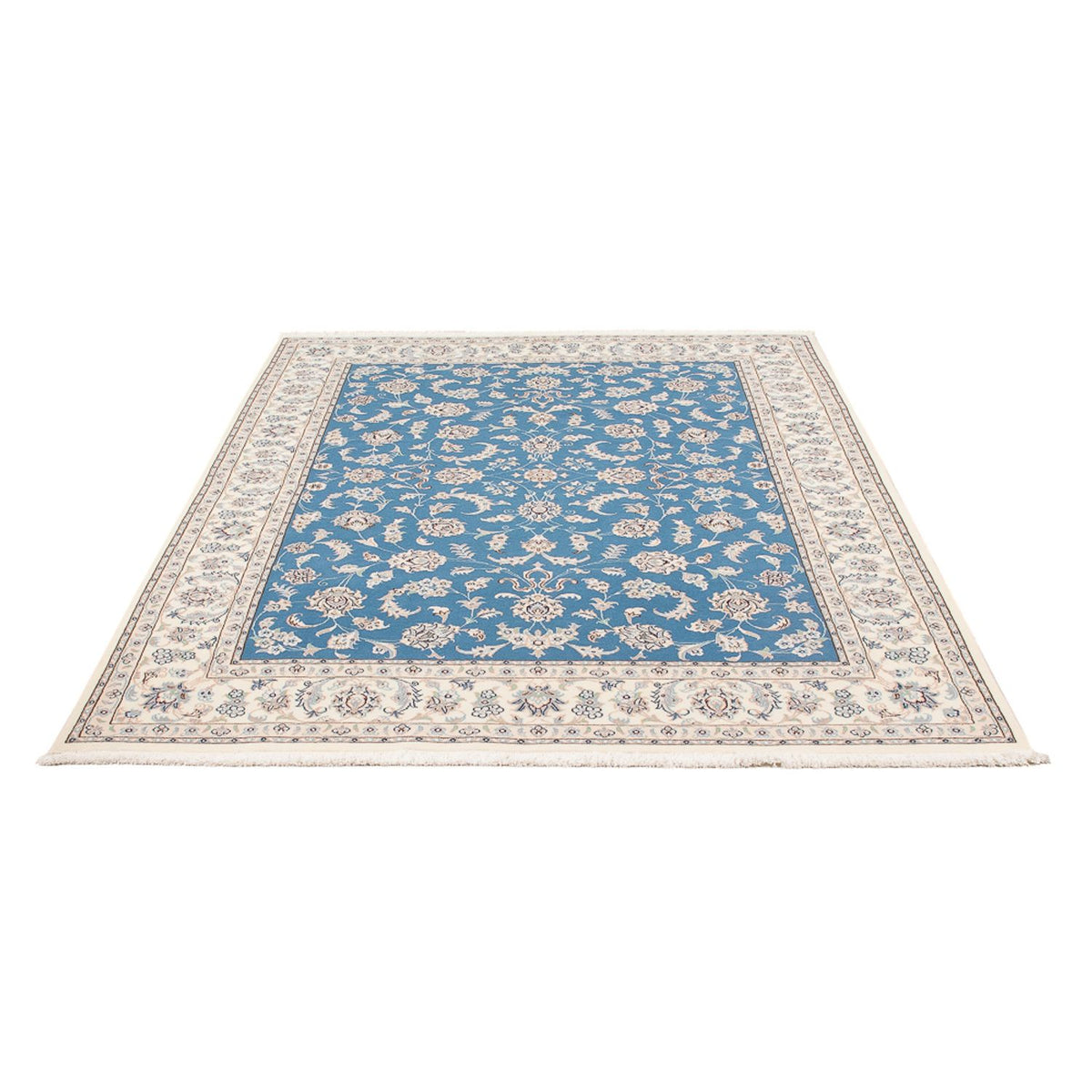 Alfombra Persa - Nain - Prima - 203 x 150 cm - azul