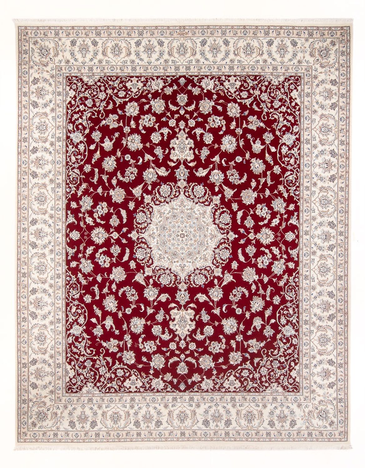 Alfombra Persa - Nain - Prima - 295 x 250 cm - rojo