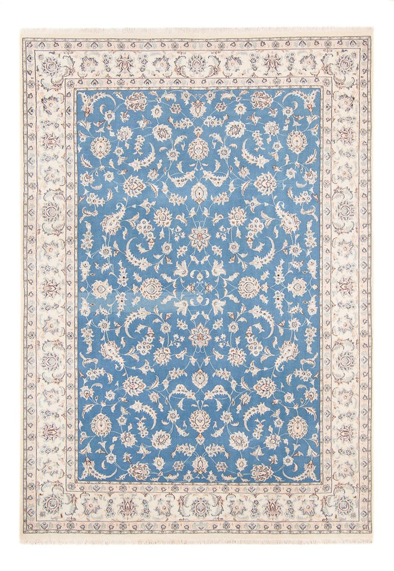 Alfombra persa - Nain - 240 x 170 cm - azul
