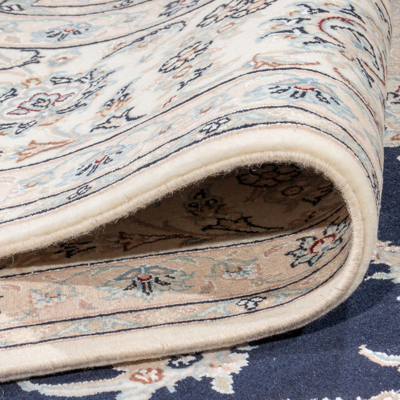 Alfombra Persa - Nain - Prima - 340 x 246 cm - azul oscuro