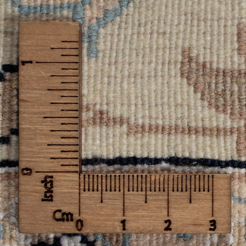 Alfombra persa - Nain - 266 x 223 cm - azul oscuro