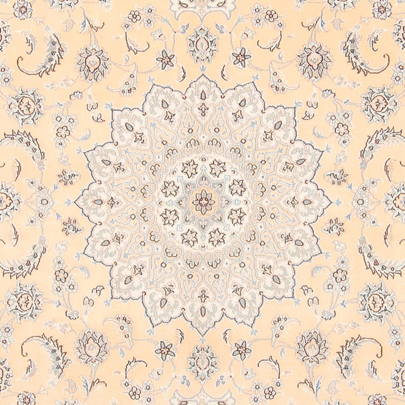 Alfombra persa - Nain - 250 x 208 cm - salmón